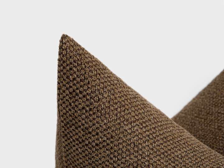 Brown Boho Woven Pillow Cover