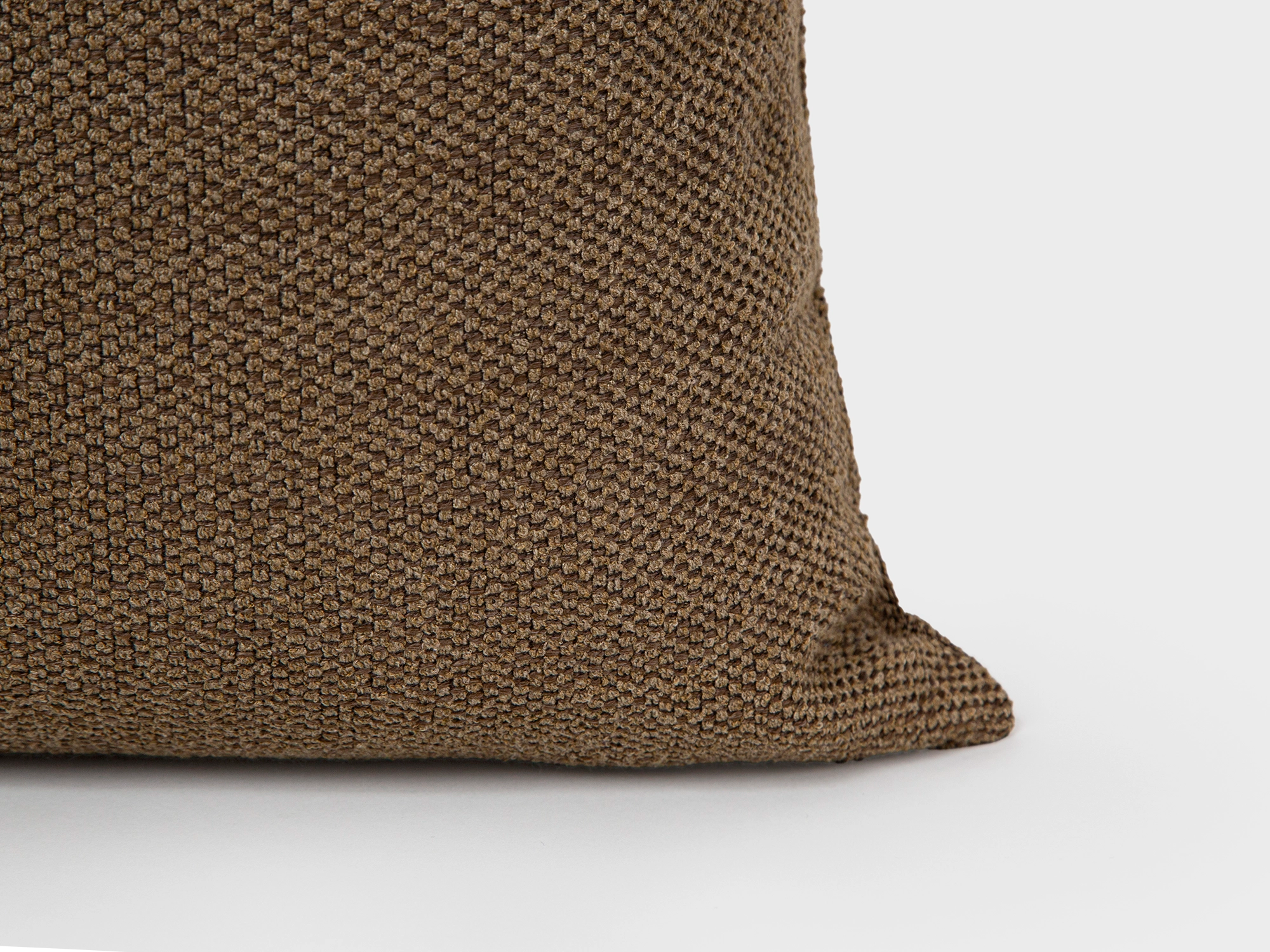 Brown Boho Woven Pillow Cover