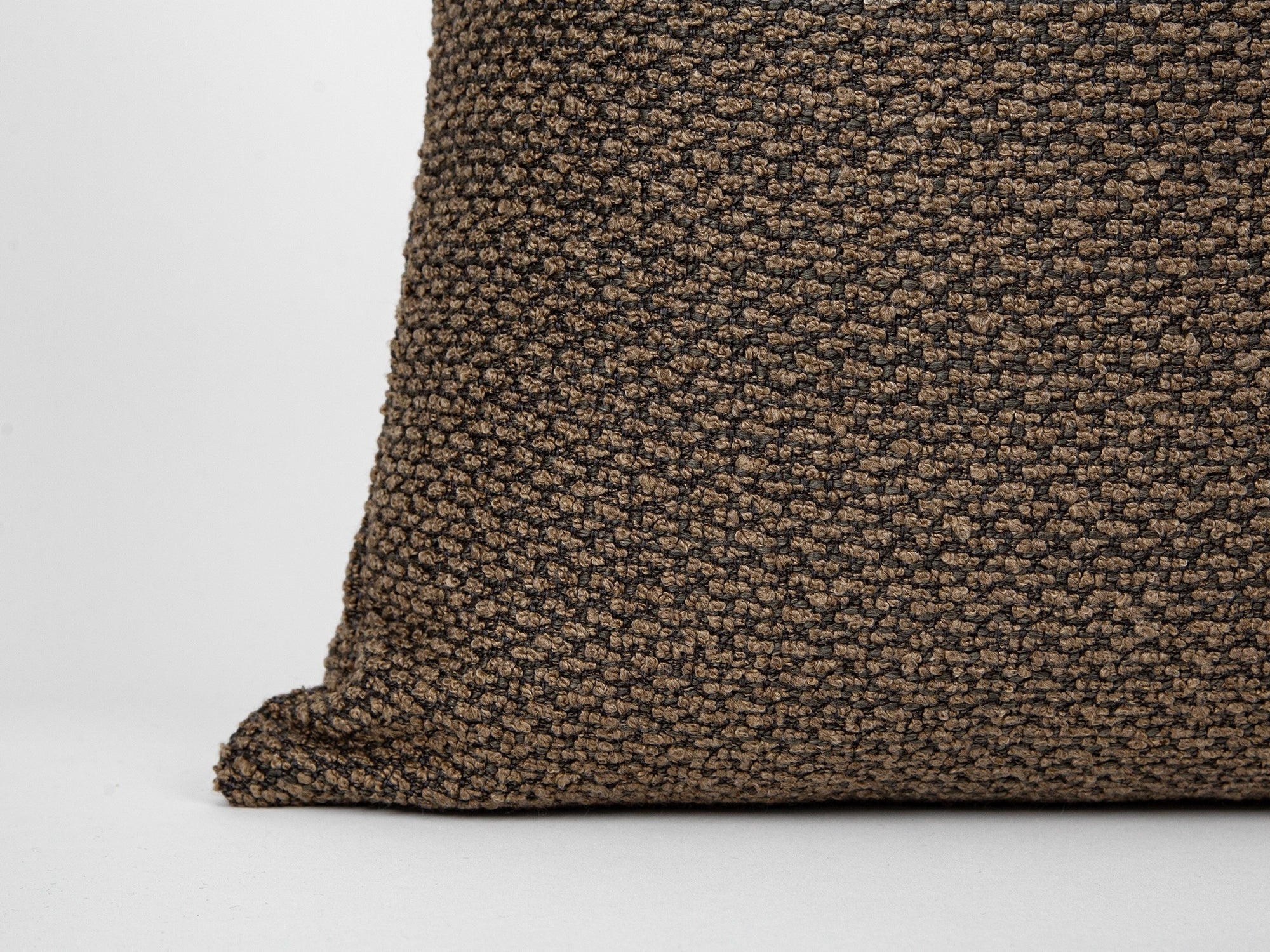 Brown Boho Textured Pillow Cover