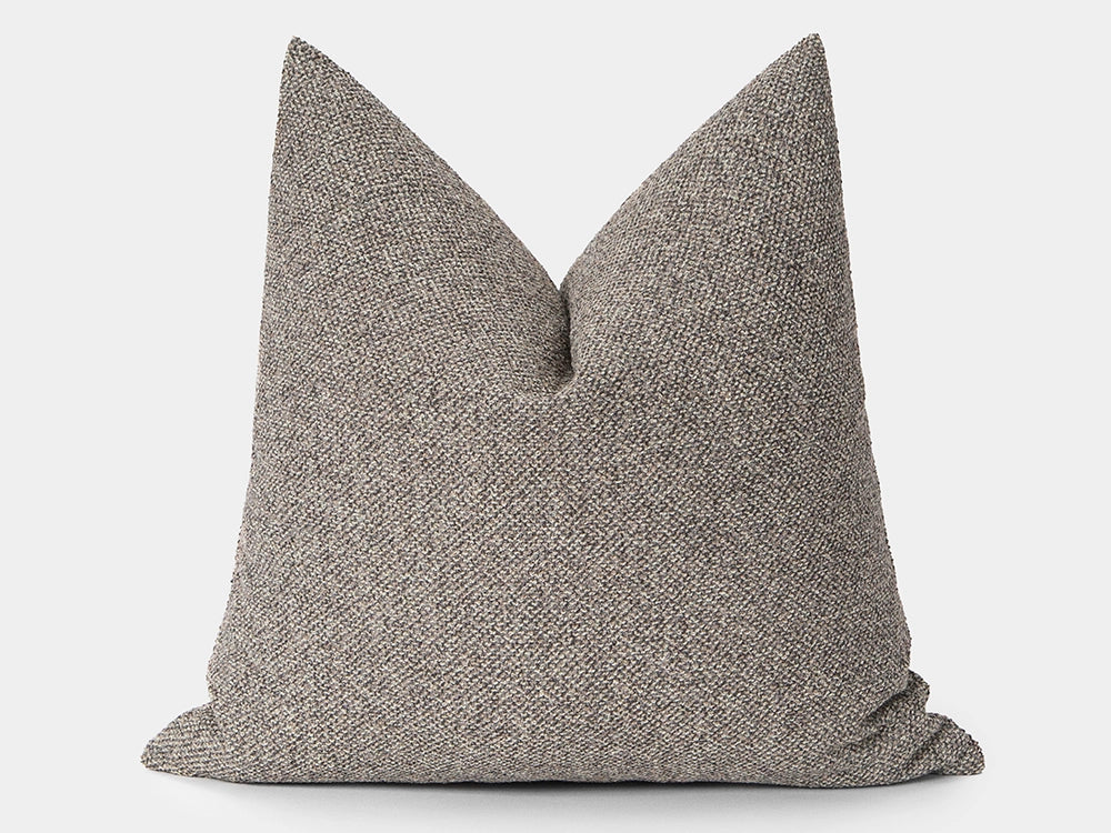 Dusty Brown Boho Pillow Cover