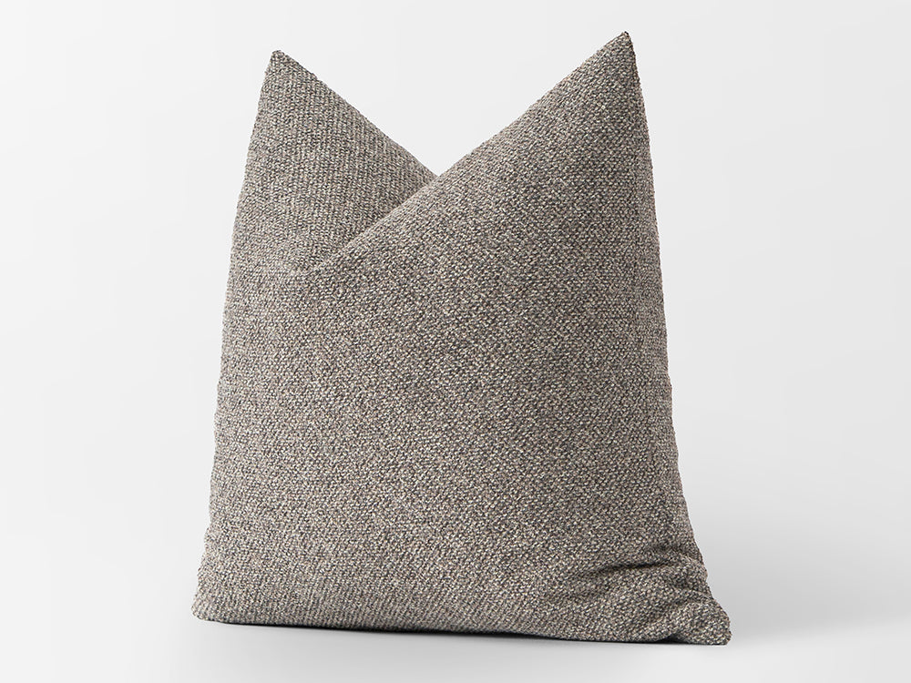 Dusty Brown Boho Pillow Cover