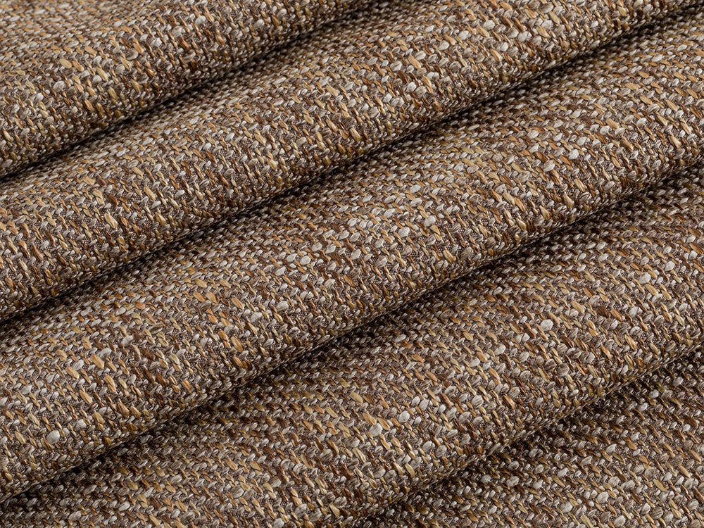 Brown Woven Upholstery Fabric - Harvest