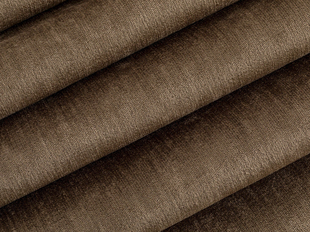 Brown Silky Upholstery Fabric - Silkha