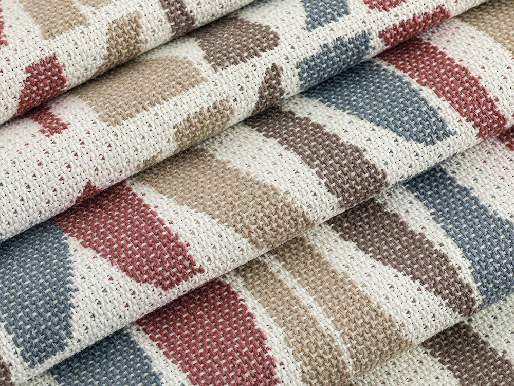 Geometric Outdoor Upholstery Fabrics - 8 Color Options