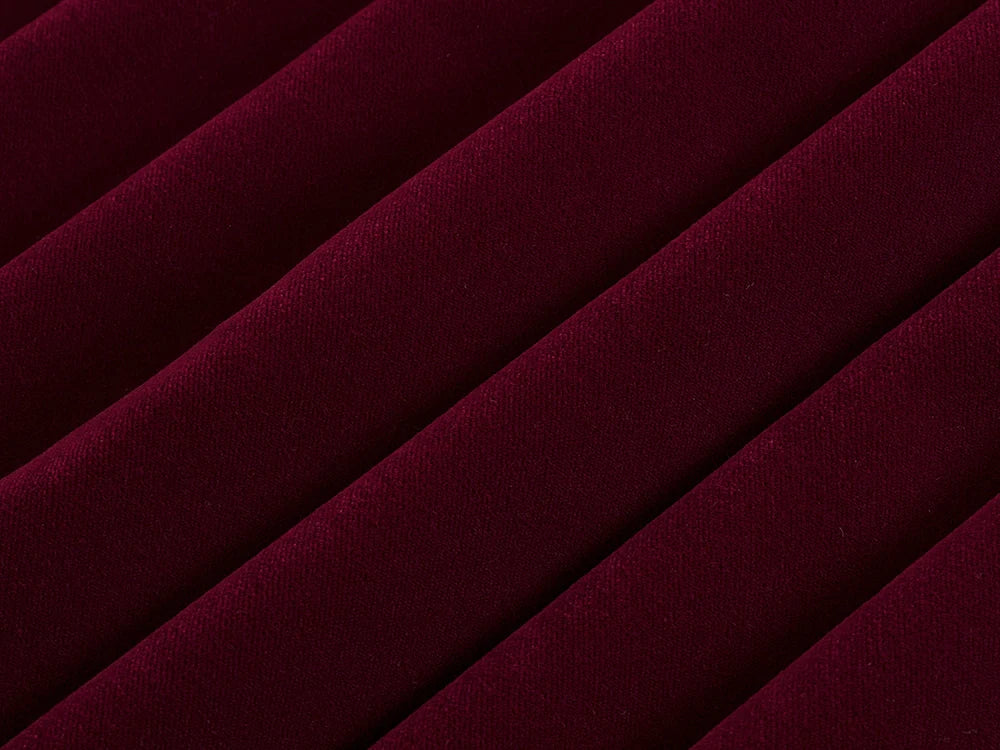 Burgundy Velvet Upholstery Fabric - Classic Velvet