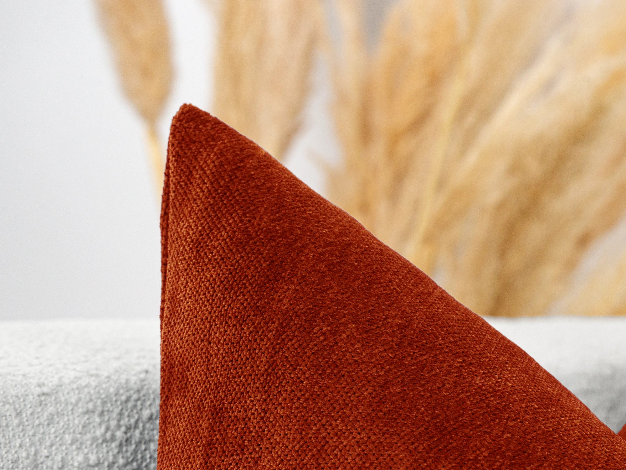 Burnt Brick Pillow Cover – Everyday
