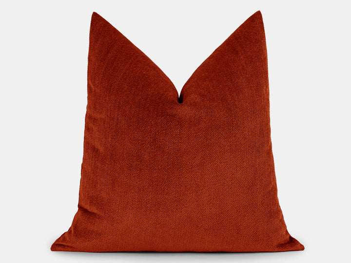 Burnt Brick Pillow Cover – Everyday