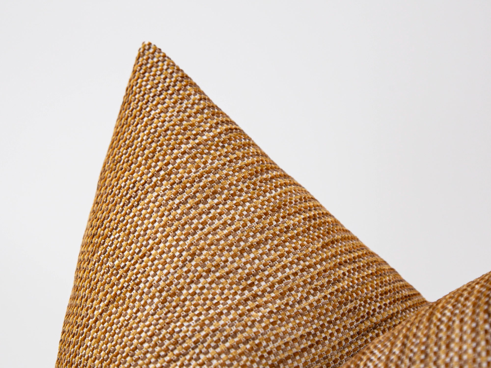 Burnt Orange Woven Pillow Cover