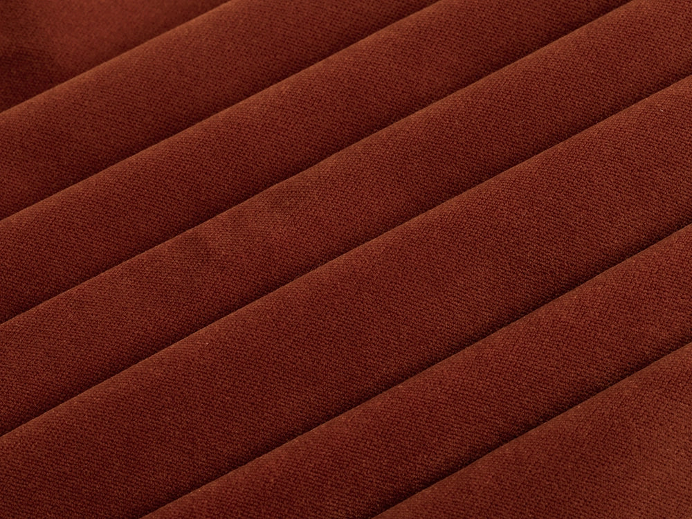 Burnt Orange Velvet Upholstery Fabric - Classic Velvet