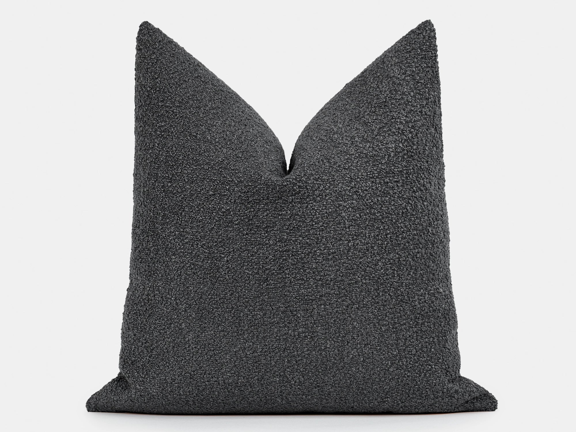 Charcoal Alpaca Pillow Cover