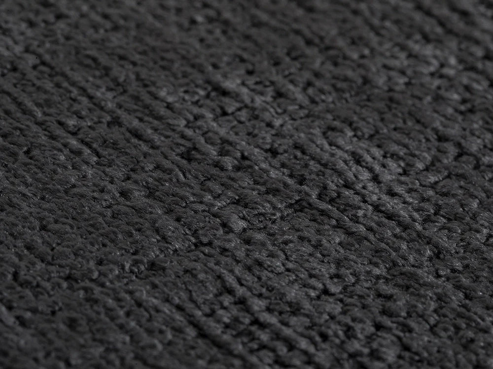 Charcoal Chenille Upholstery Fabric - Eloria