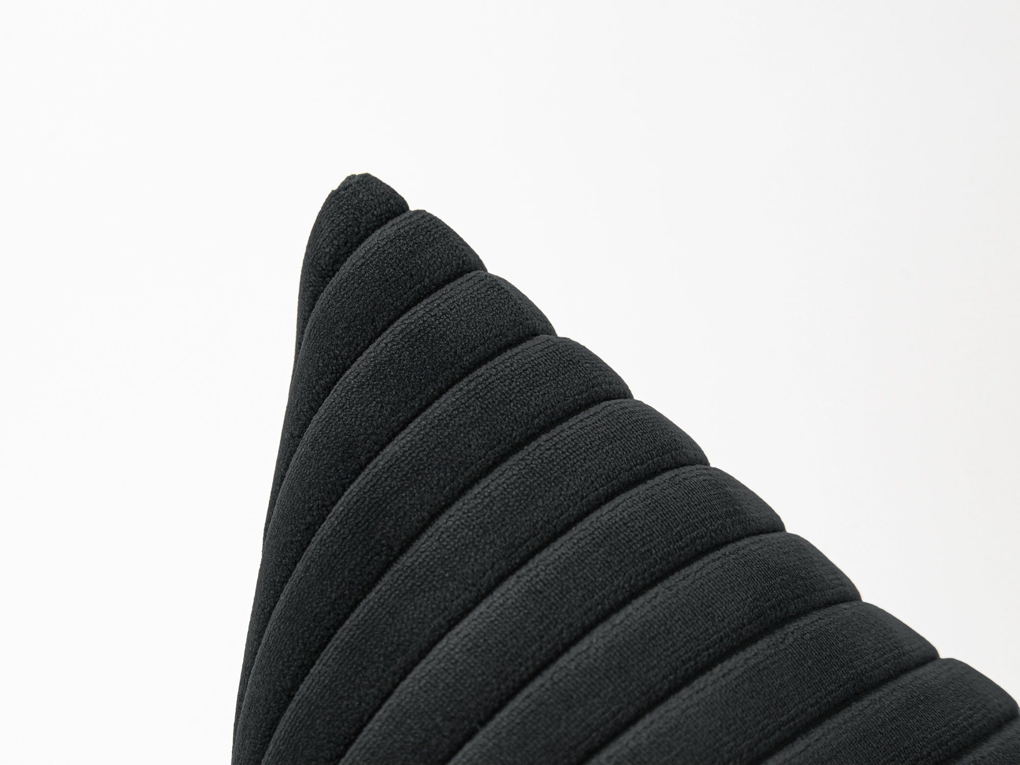 Charcoal Corduroy Velvet Pillow Cover