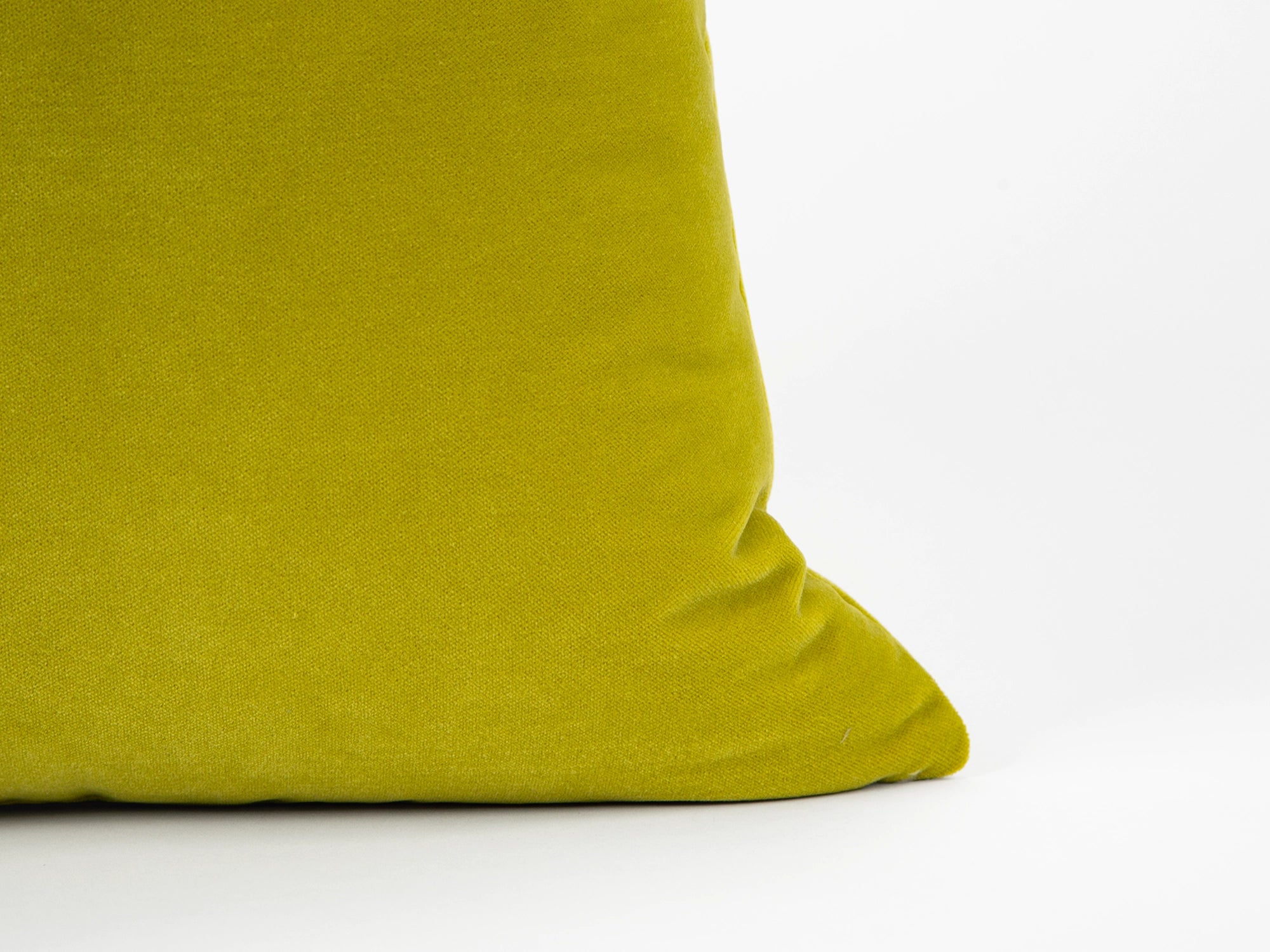 Citron Velvet Pillow Cover