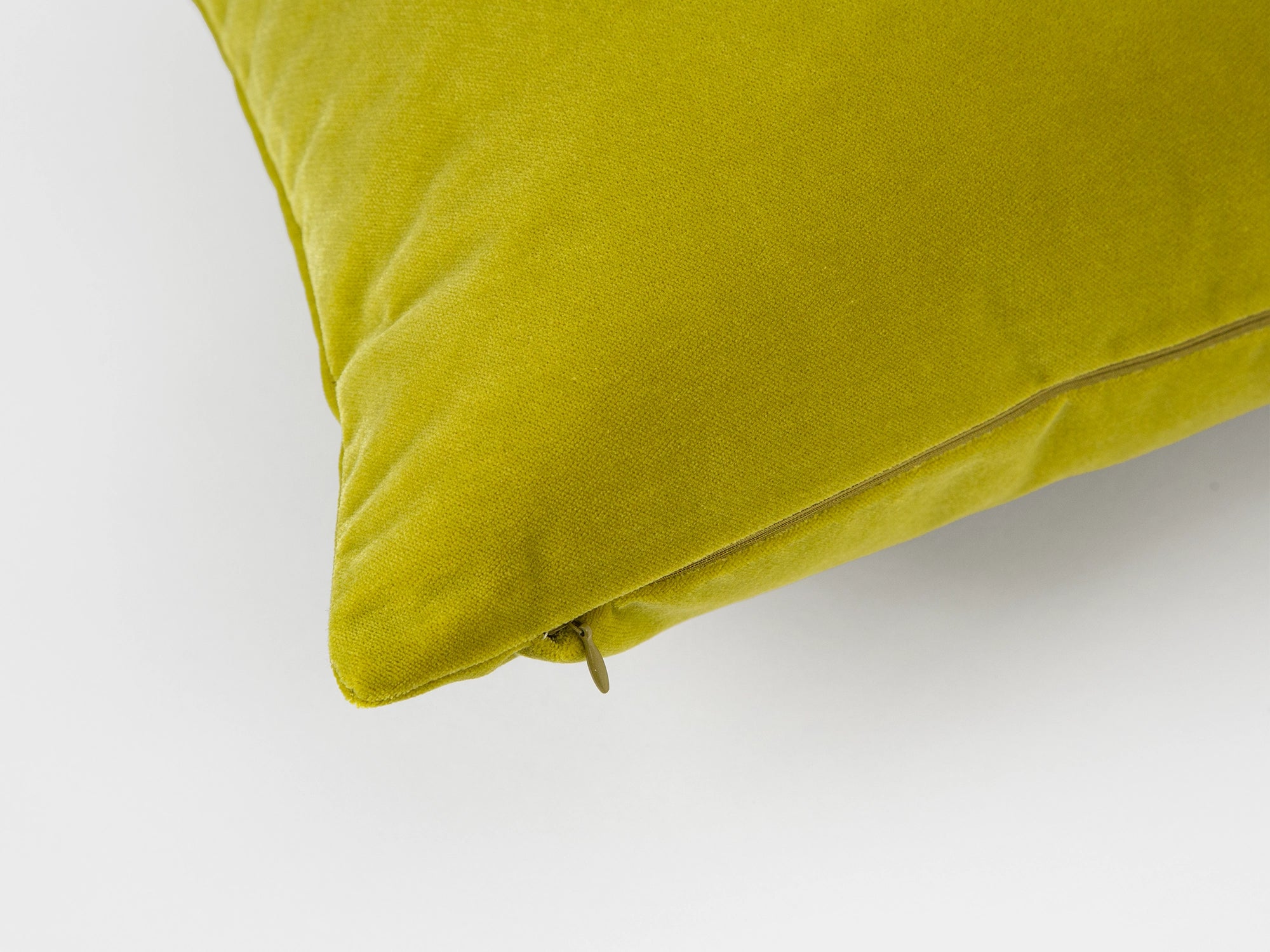 Citron Velvet Pillow Cover