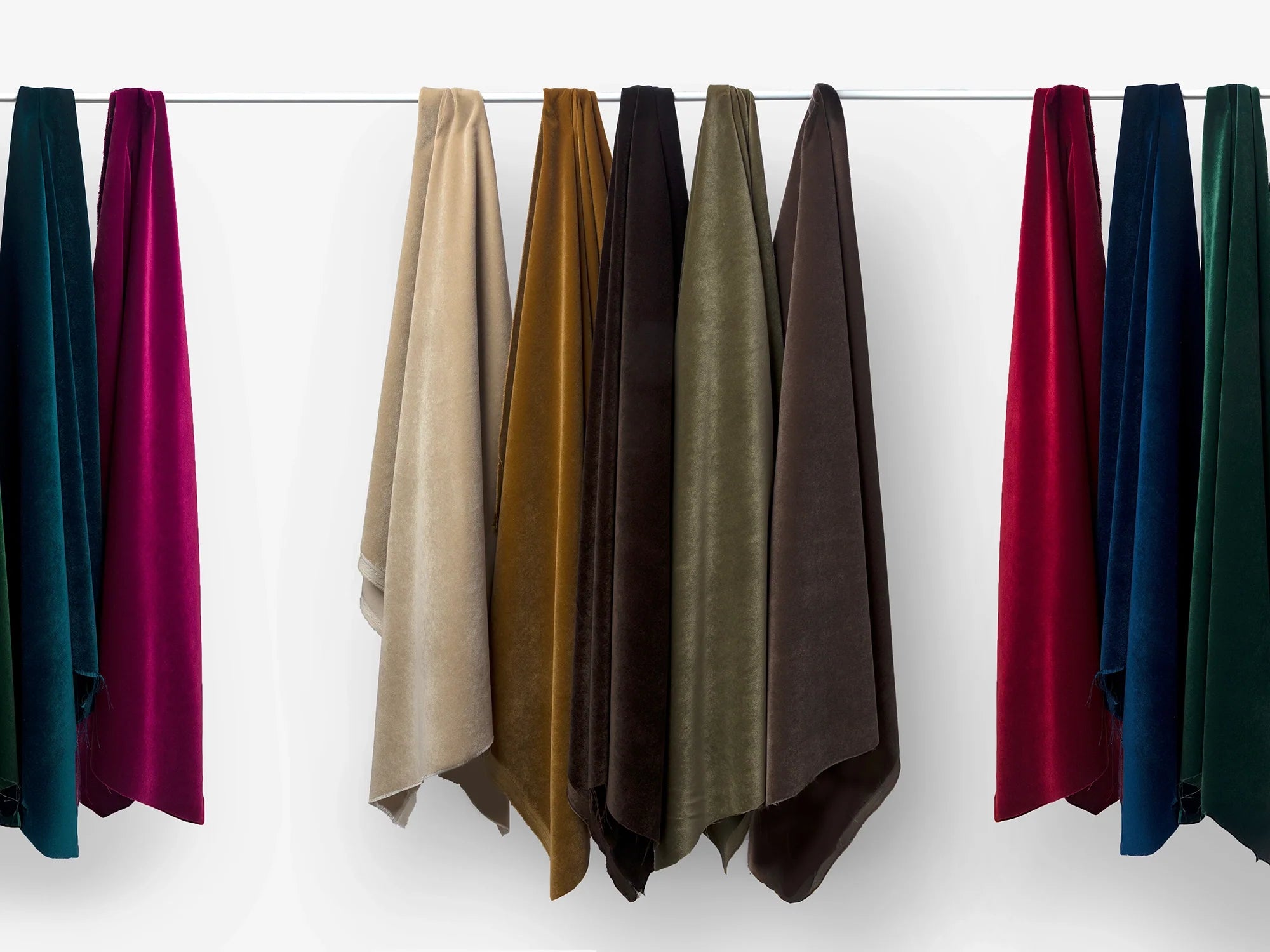 Dark Brown Velvet Upholstery Fabric - Classic Velvet