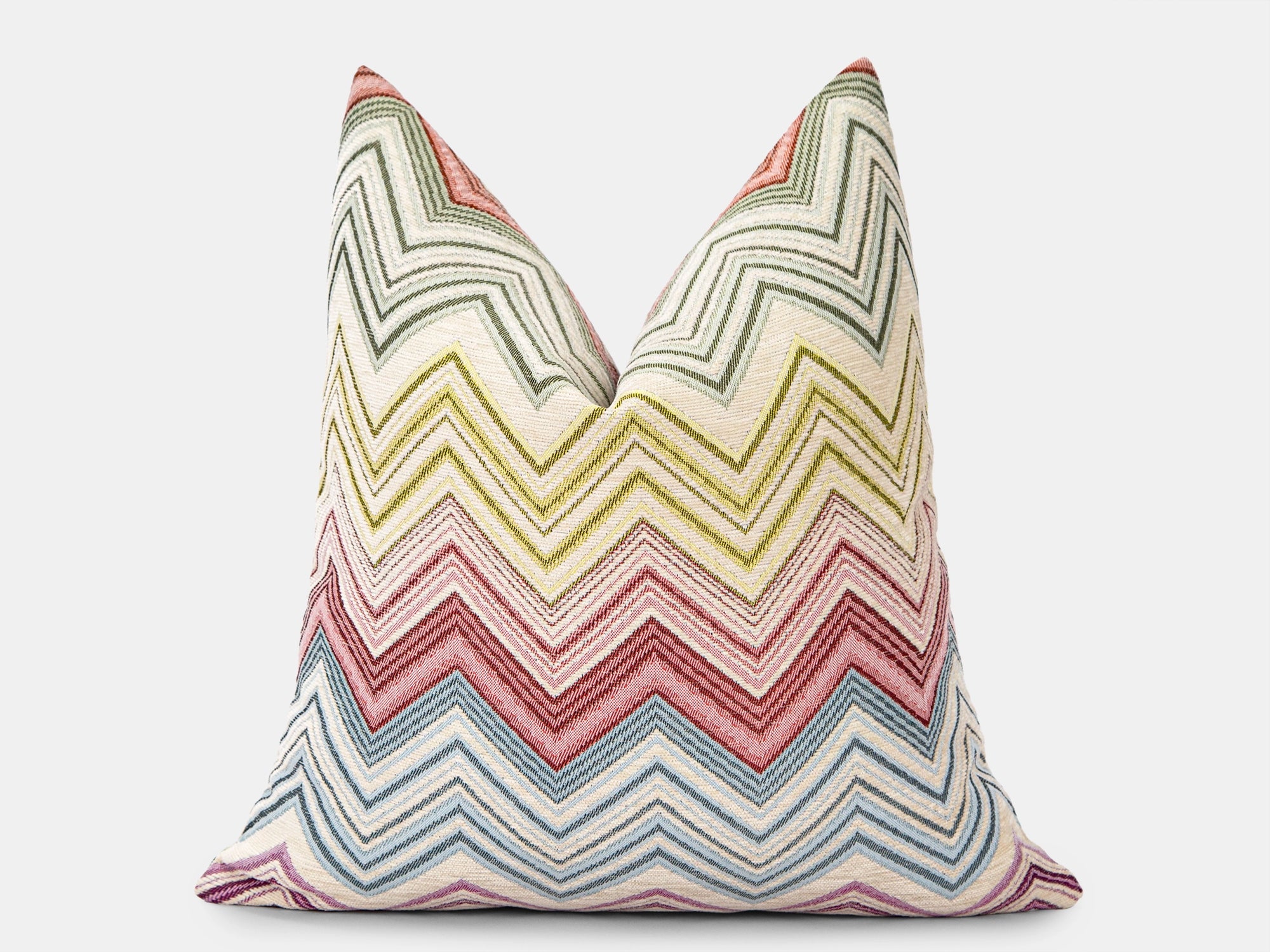Colorful Chevron Pillow Cover