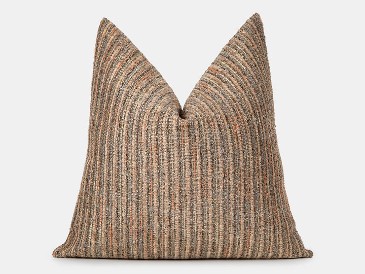 Colorful Rustic Textured Pillow Cover