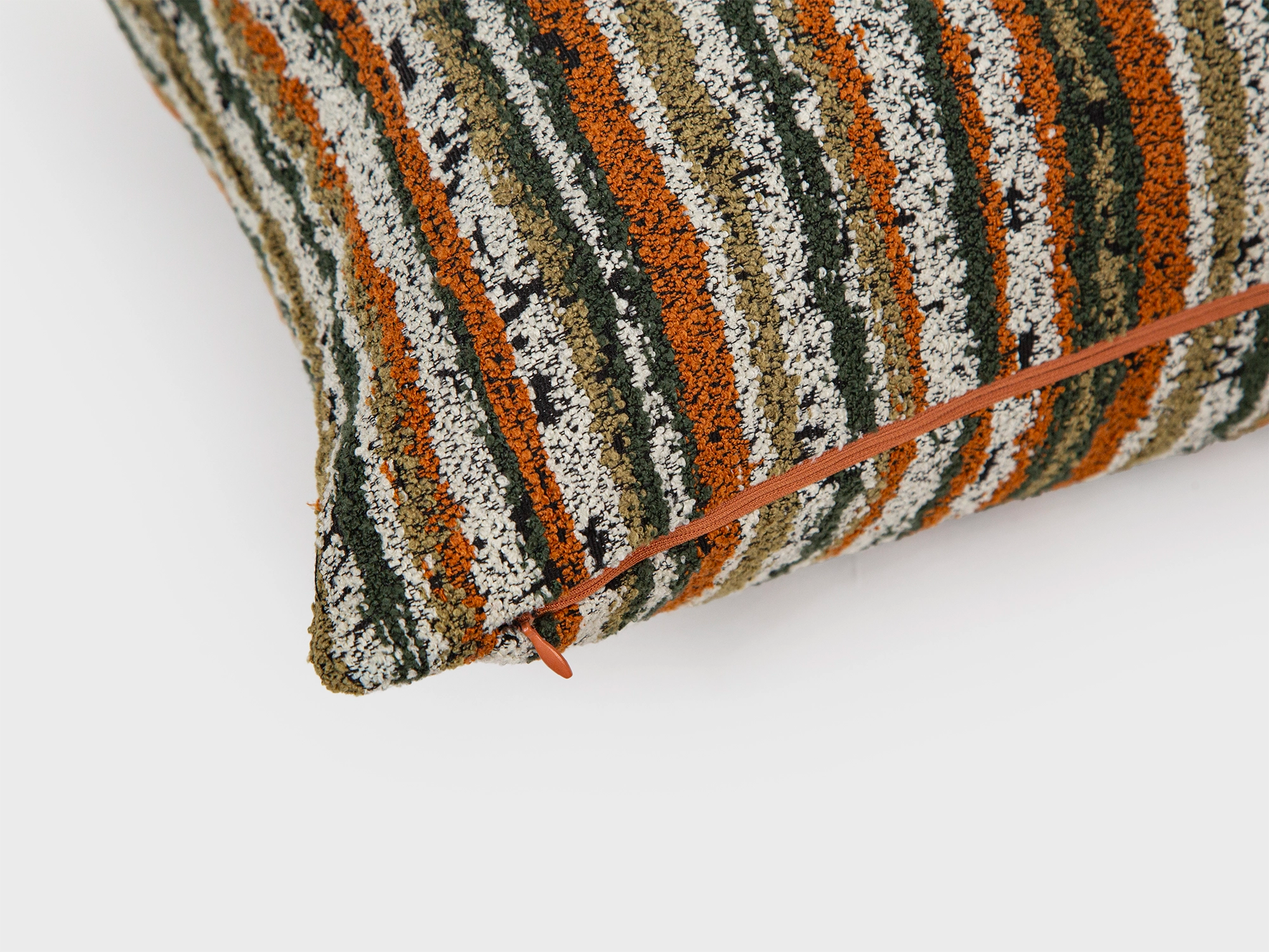 Colorful Striped Pillow Cover