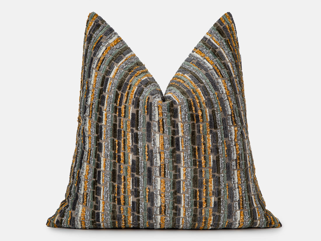 Colorful Textured Soft Throw Pillow Cover