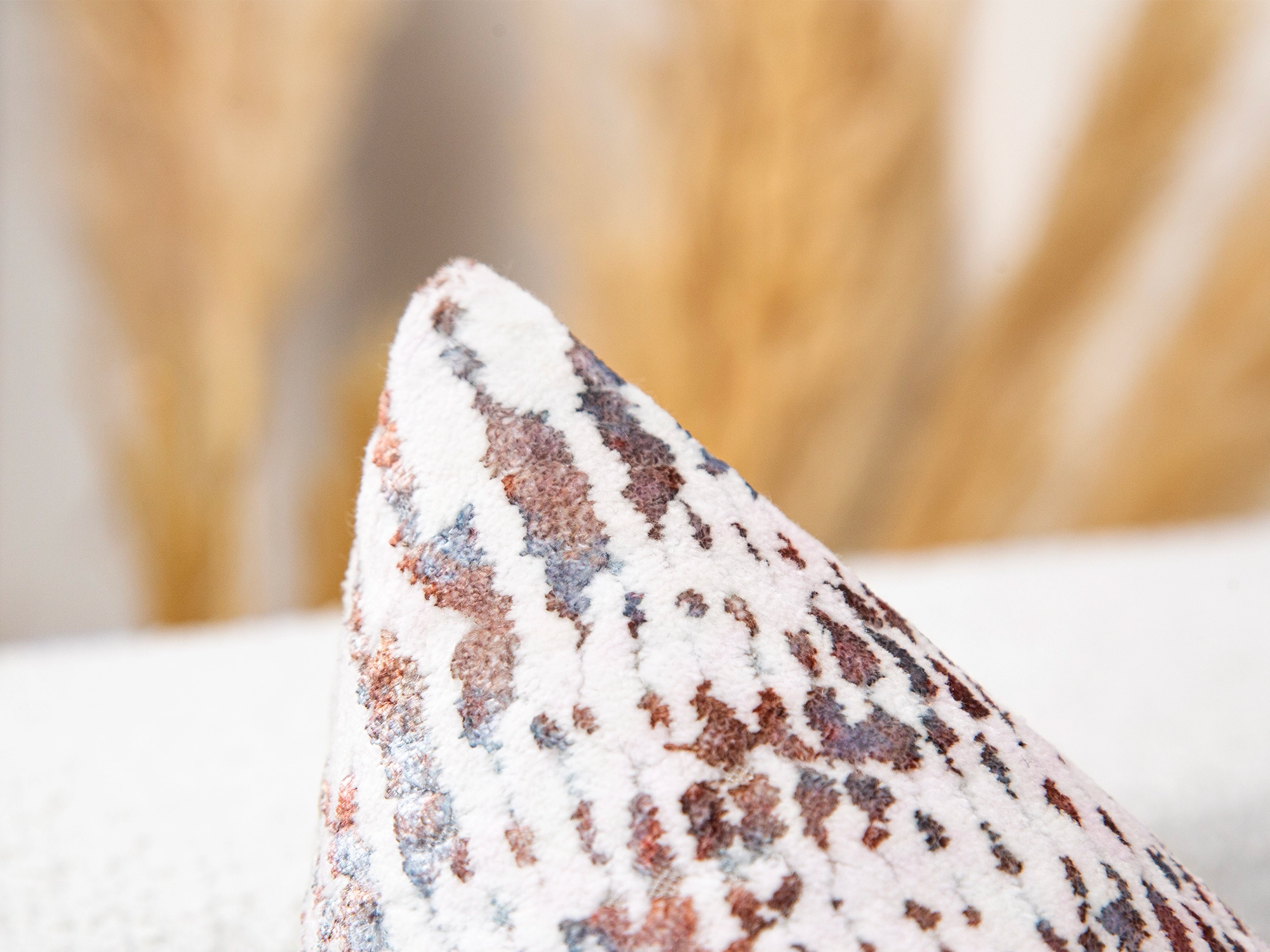 Colorful Textured Velvet Pillow Cover