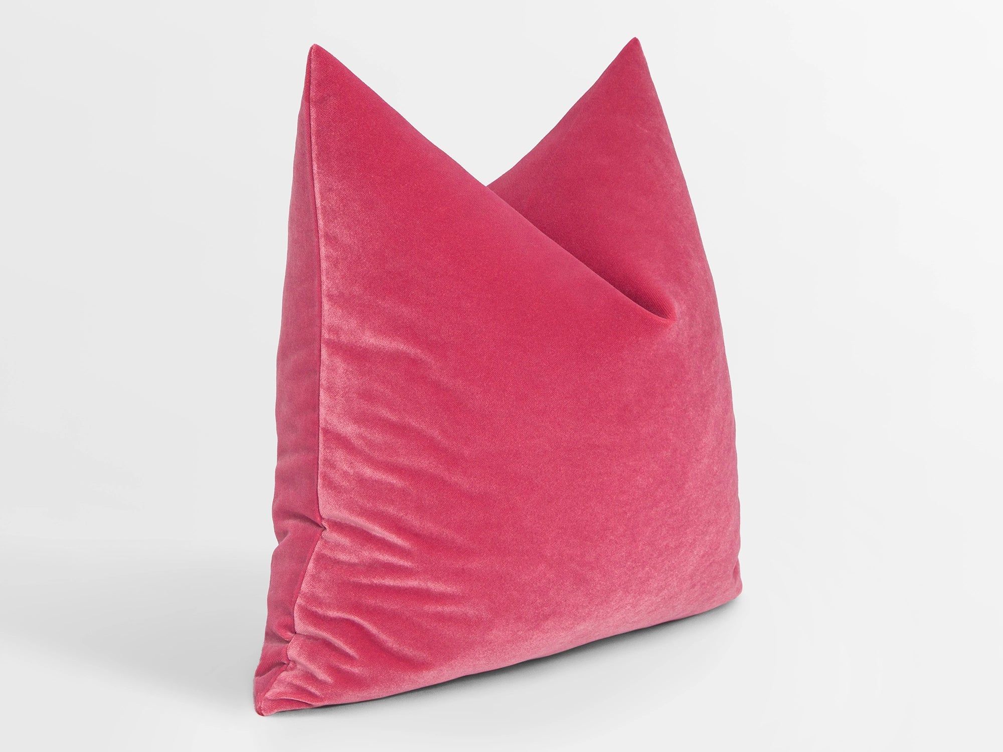 Hot Pink Velvet Pillow Cover