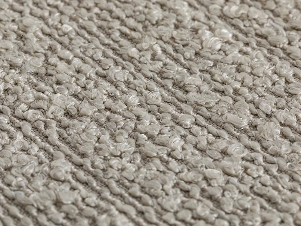 Cream Beige Boucle Upholstery Fabric - Monarch