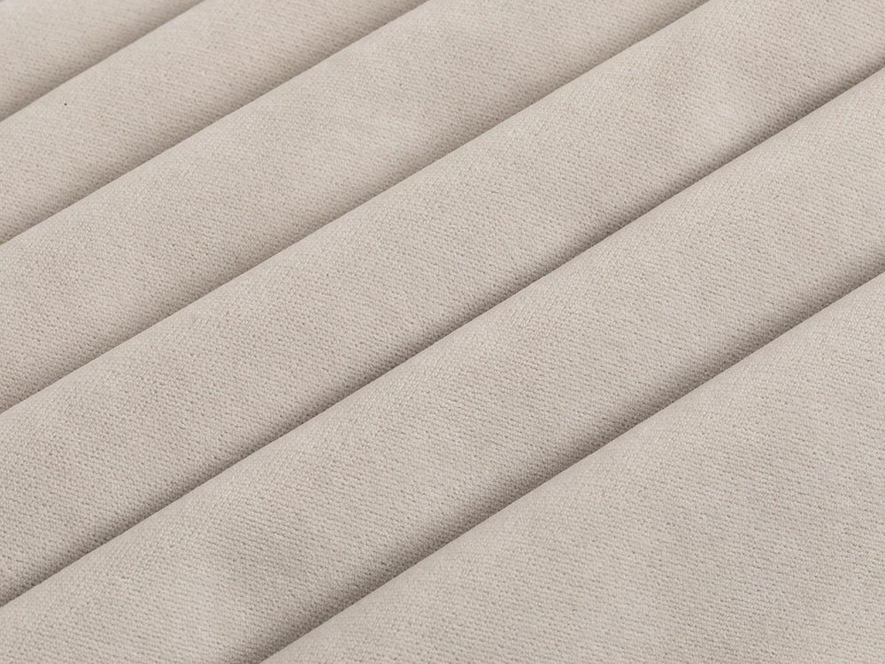Cream Beige Velvet Upholstery Fabric - Classic Velvet