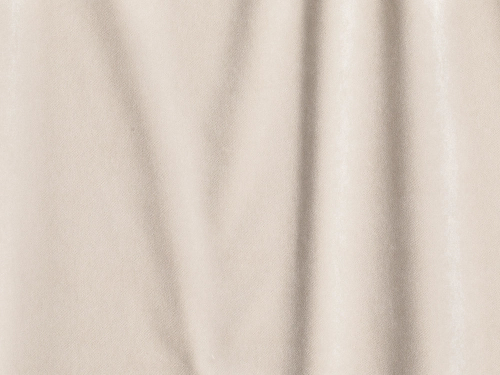 Cream Beige Velvet Upholstery Fabric - Classic Velvet