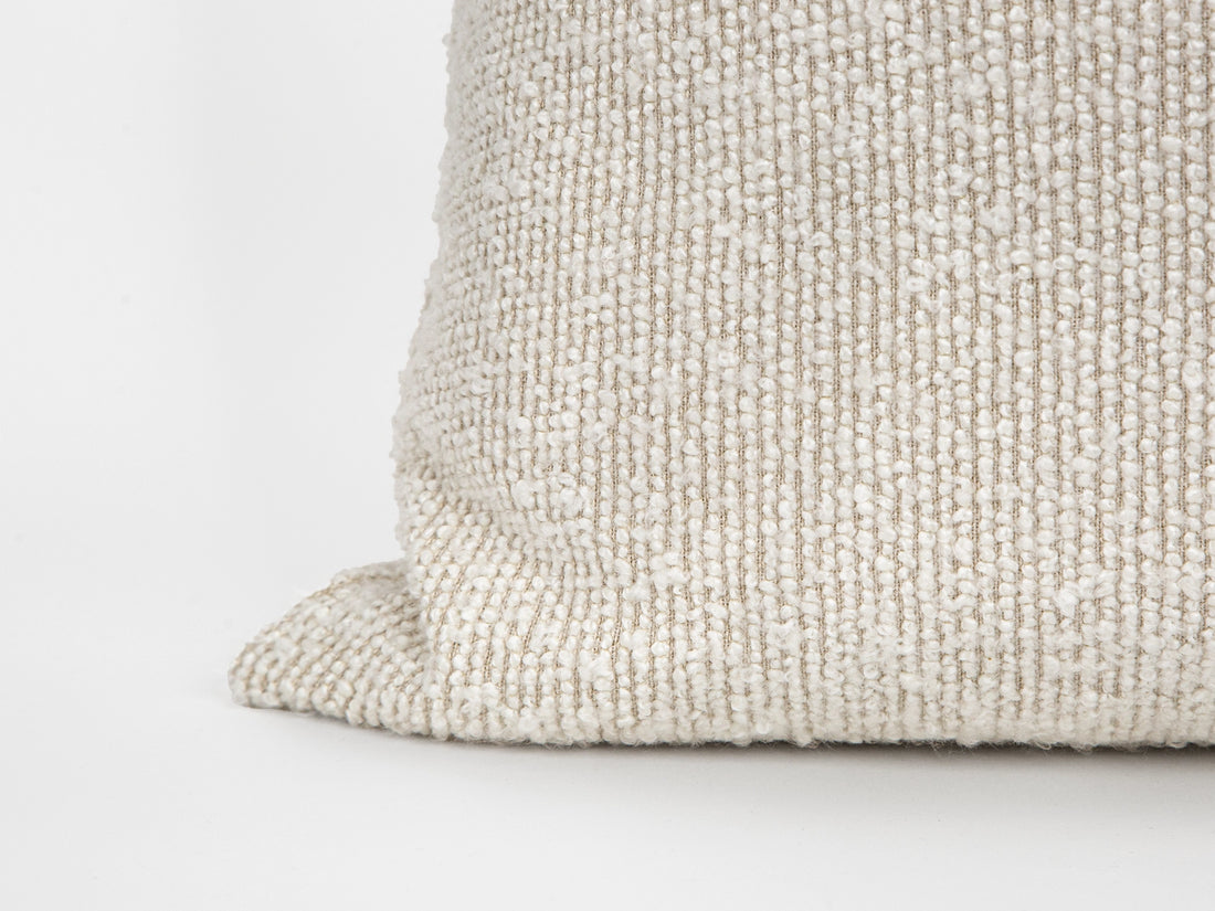 Cream Boucle Pillow Cover