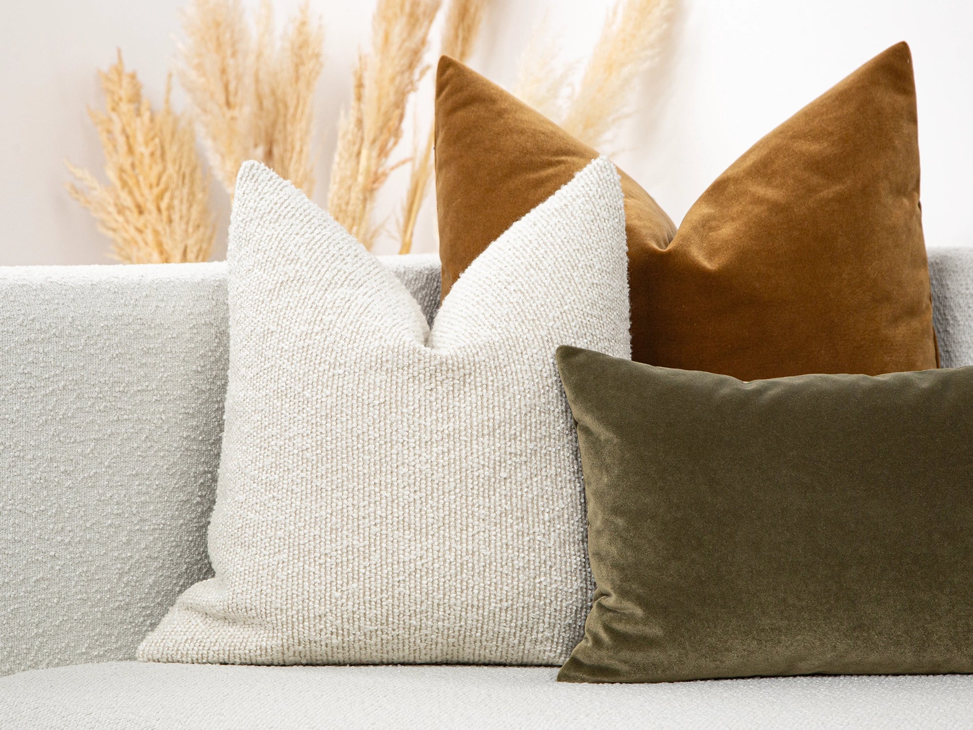 Cream Boucle Pillow Cover