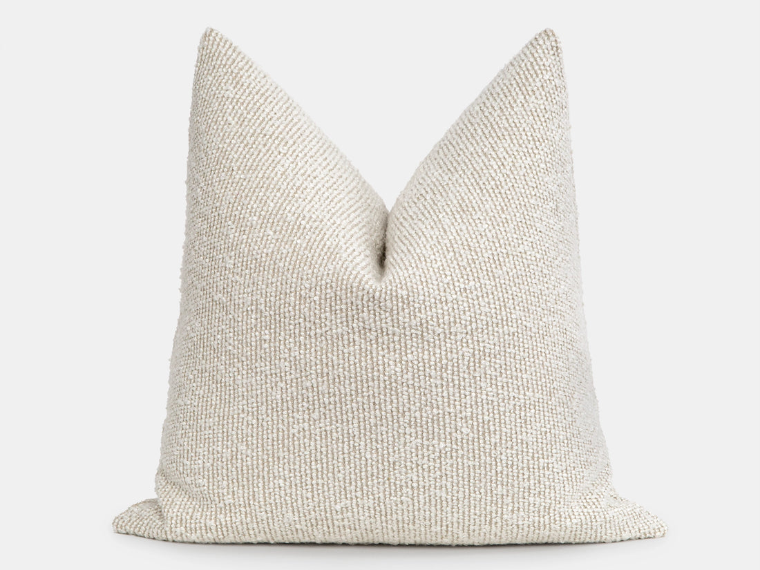 Cream Boucle Pillow Cover