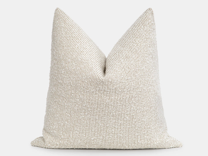 Cream Boucle Pillow Cover