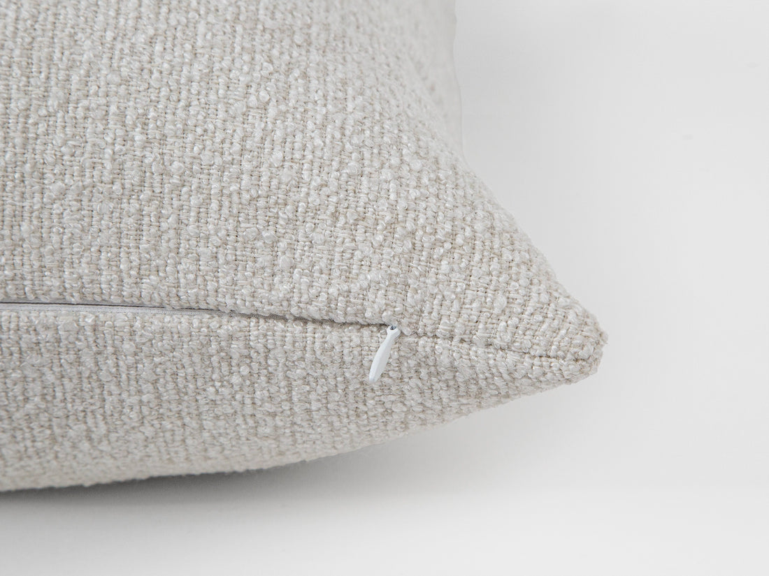 Cream Boucle Pillow Cover