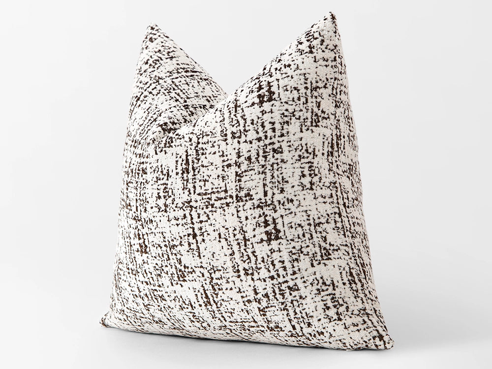 Ivory Woven Boho Pillow Cover