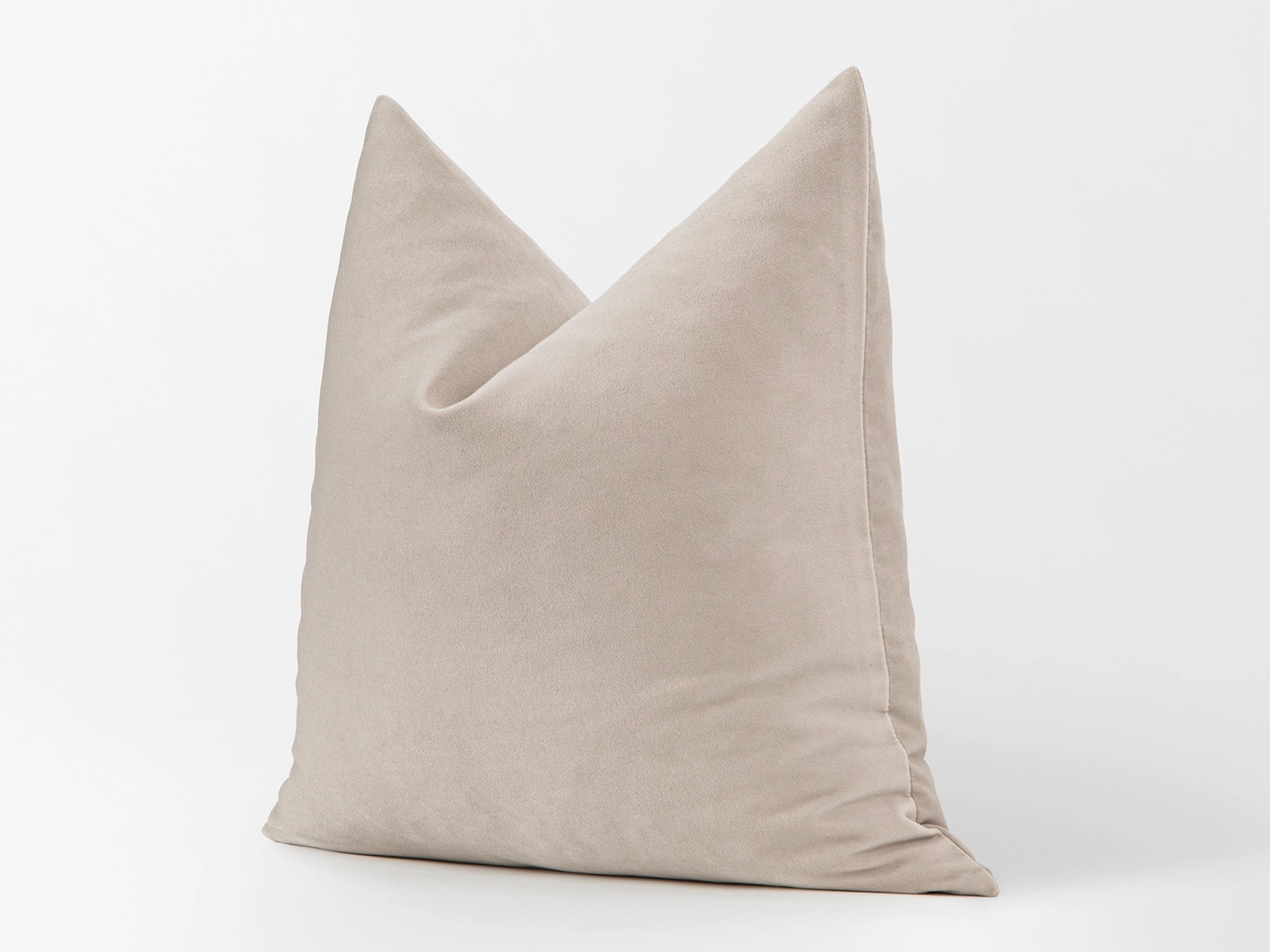 Cream Velvet Pillow Cover
