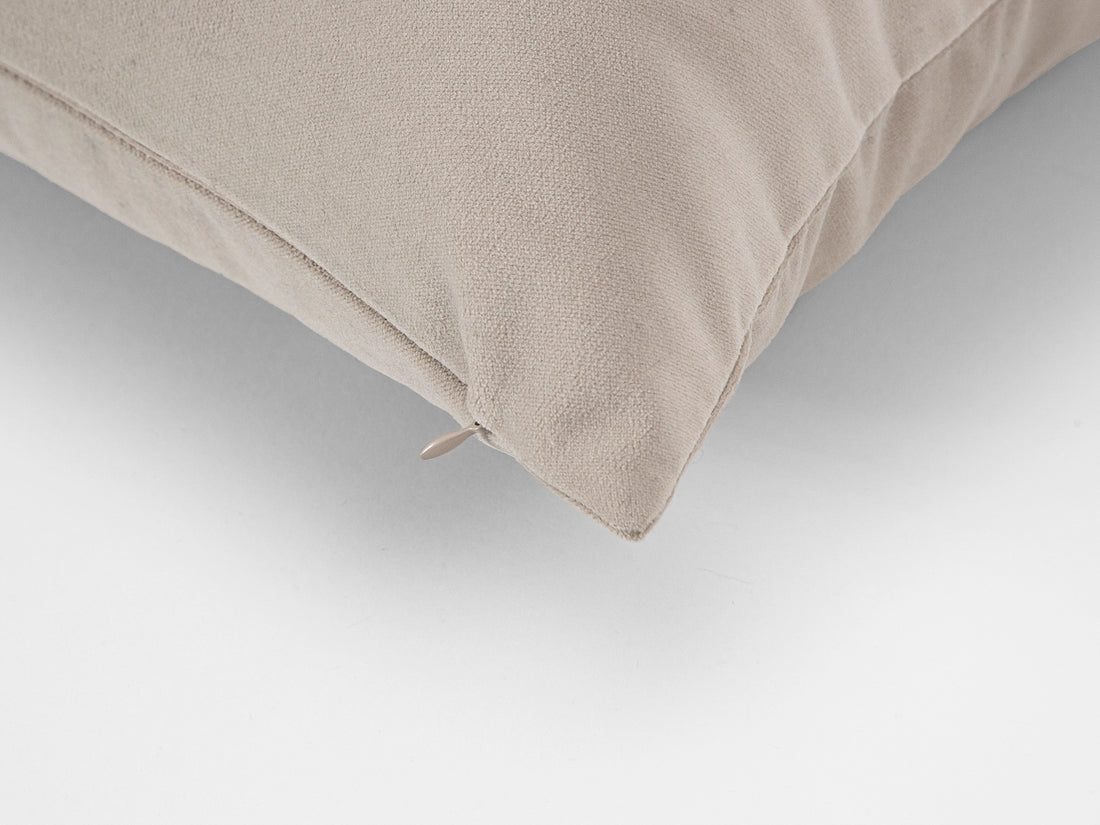 Cream Velvet Pillow Cover