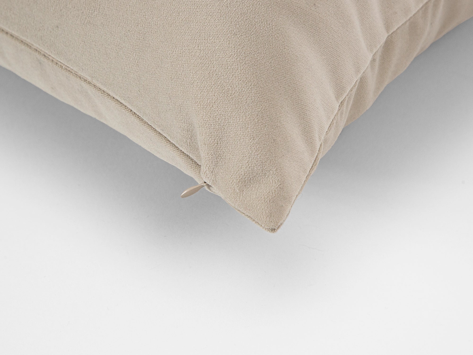 Cream Velvet Pillow Cover