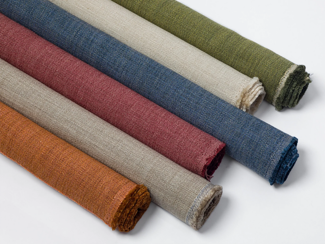 Linen Look Upholstery Fabrics | Cunda