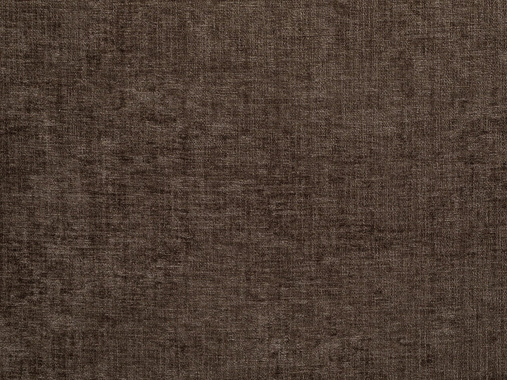 Dark Brown Chenille Upholstery Fabric - Eloria