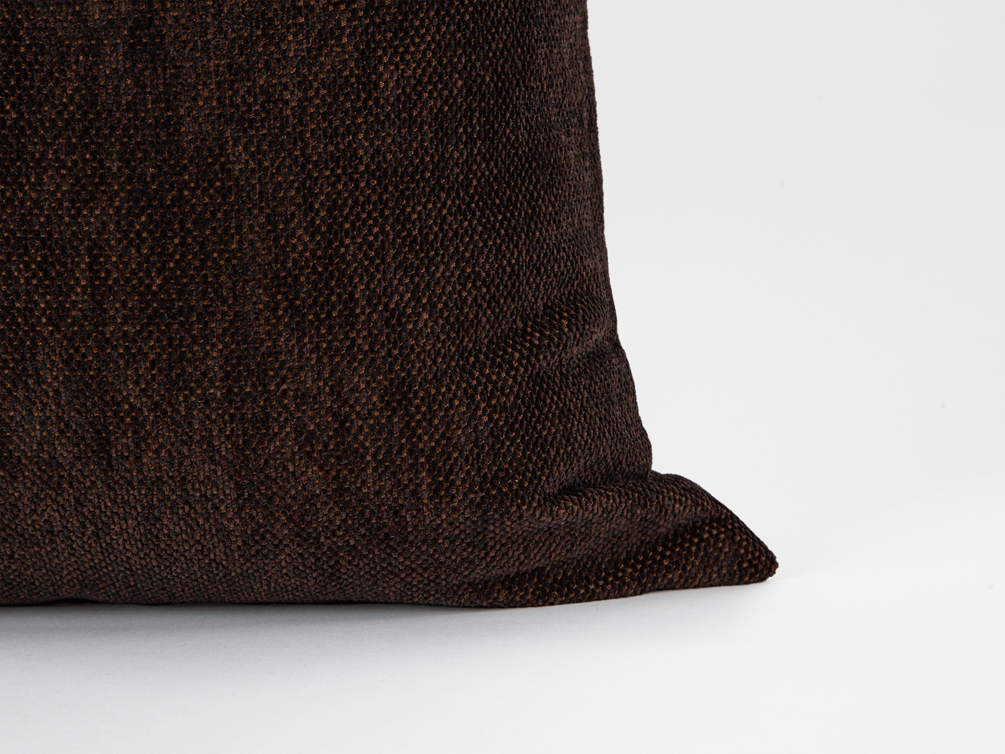 Dark Brown Pillow Cover
