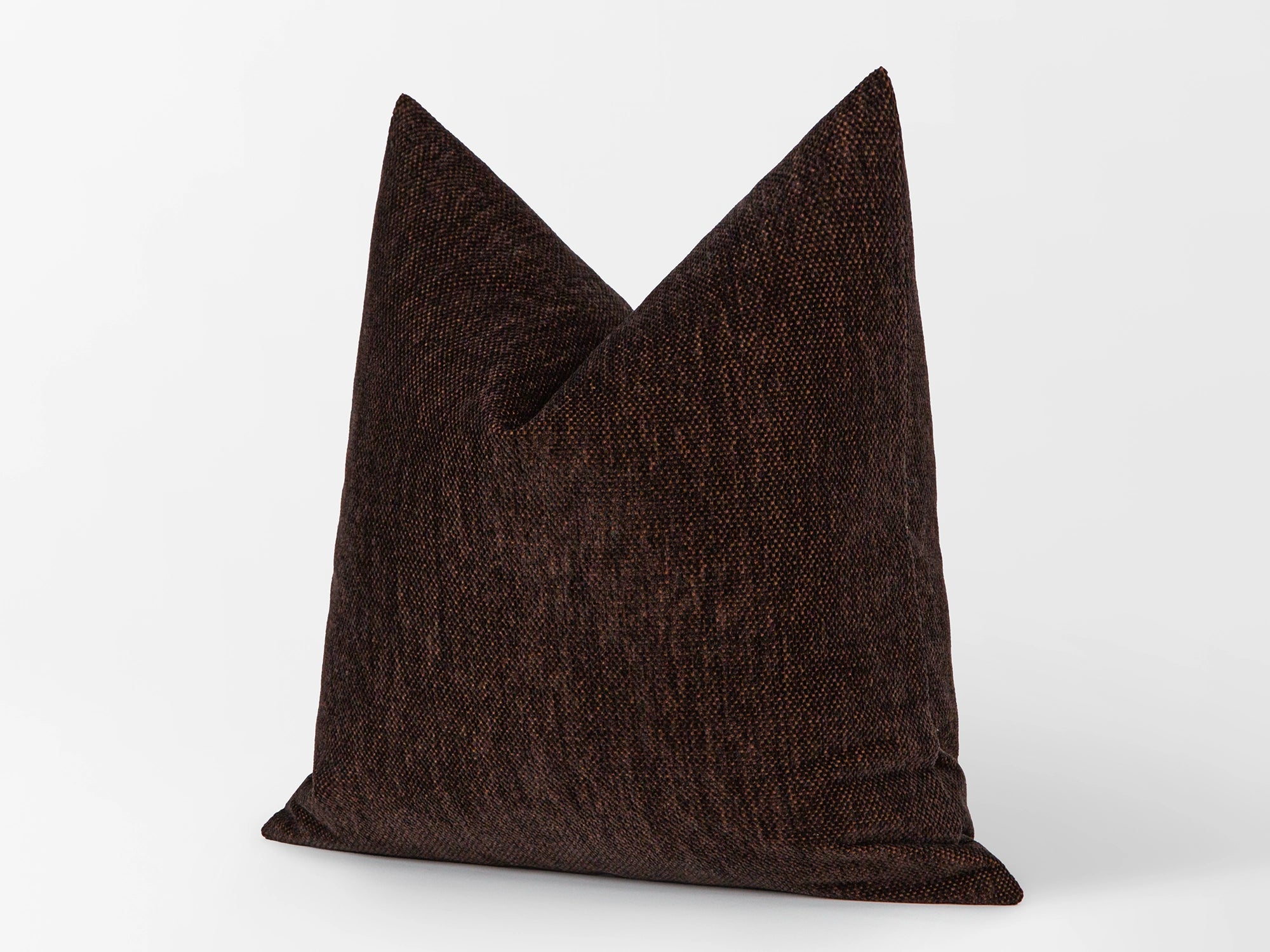 Dark Brown Pillow Cover