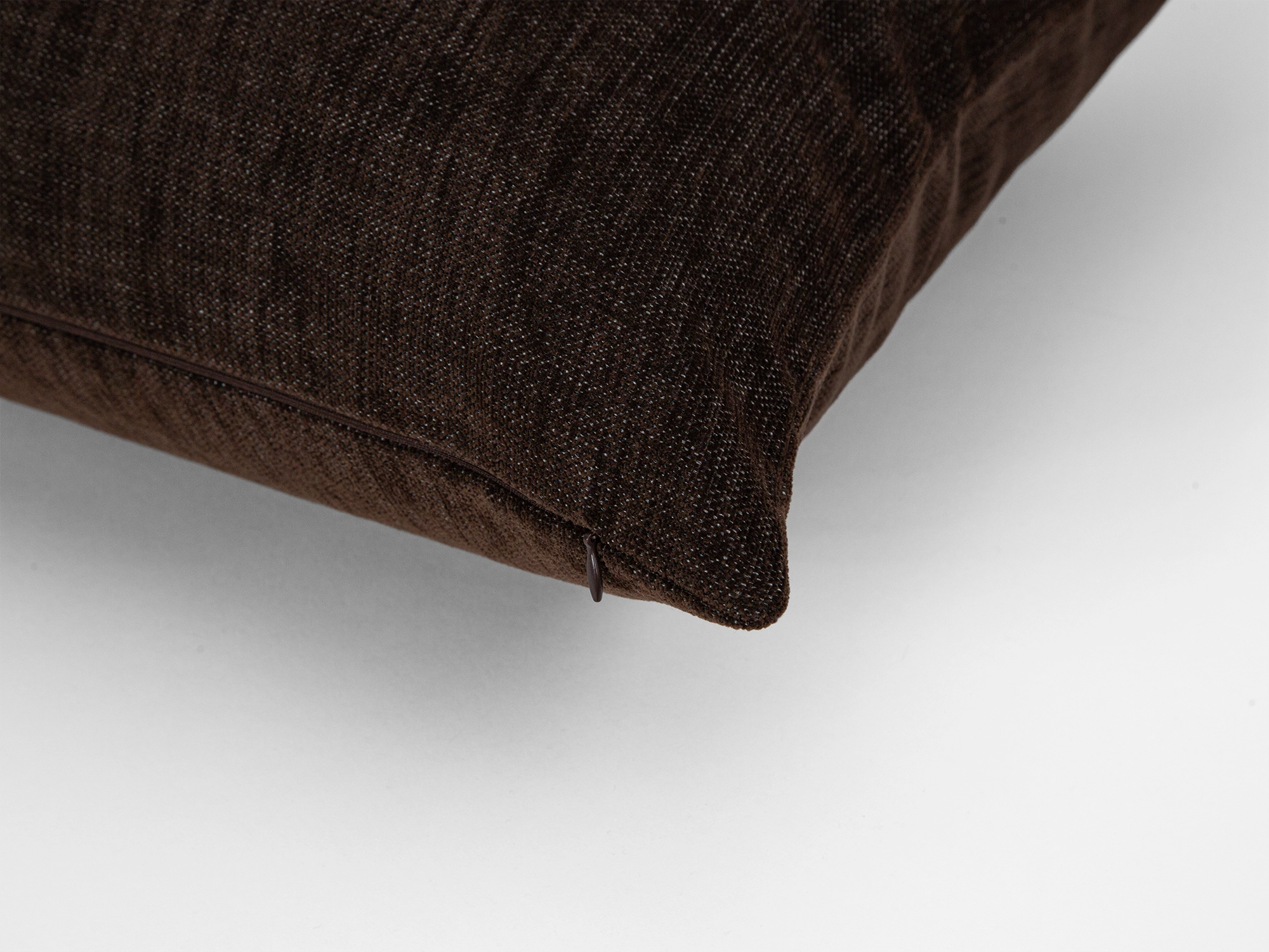 Dark Brown Throw Pillow Cover