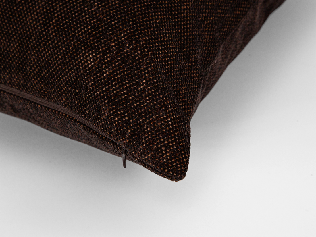 Dark Brown Pillow Cover