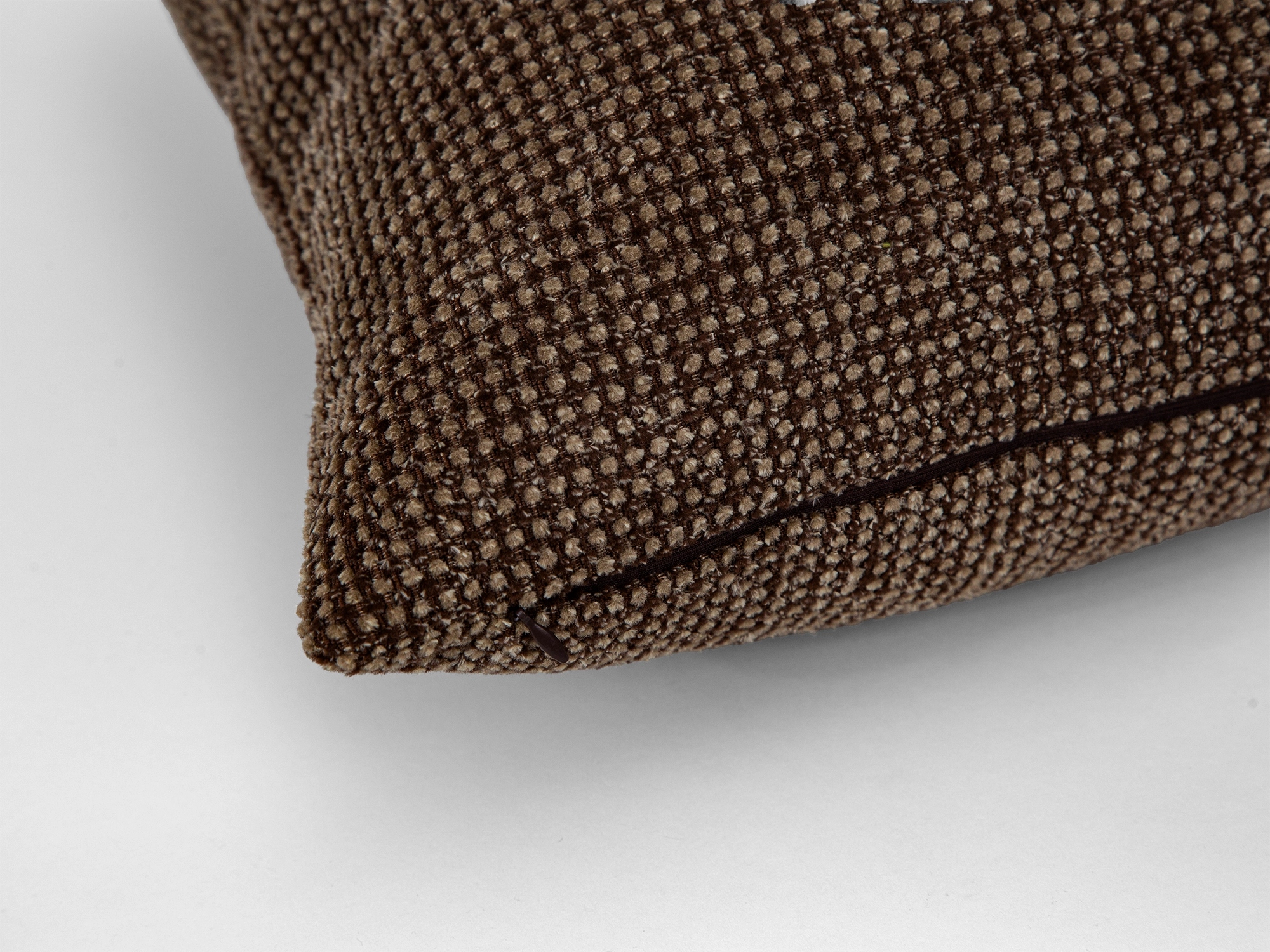 Dark Brown Spotted Pillow Cover