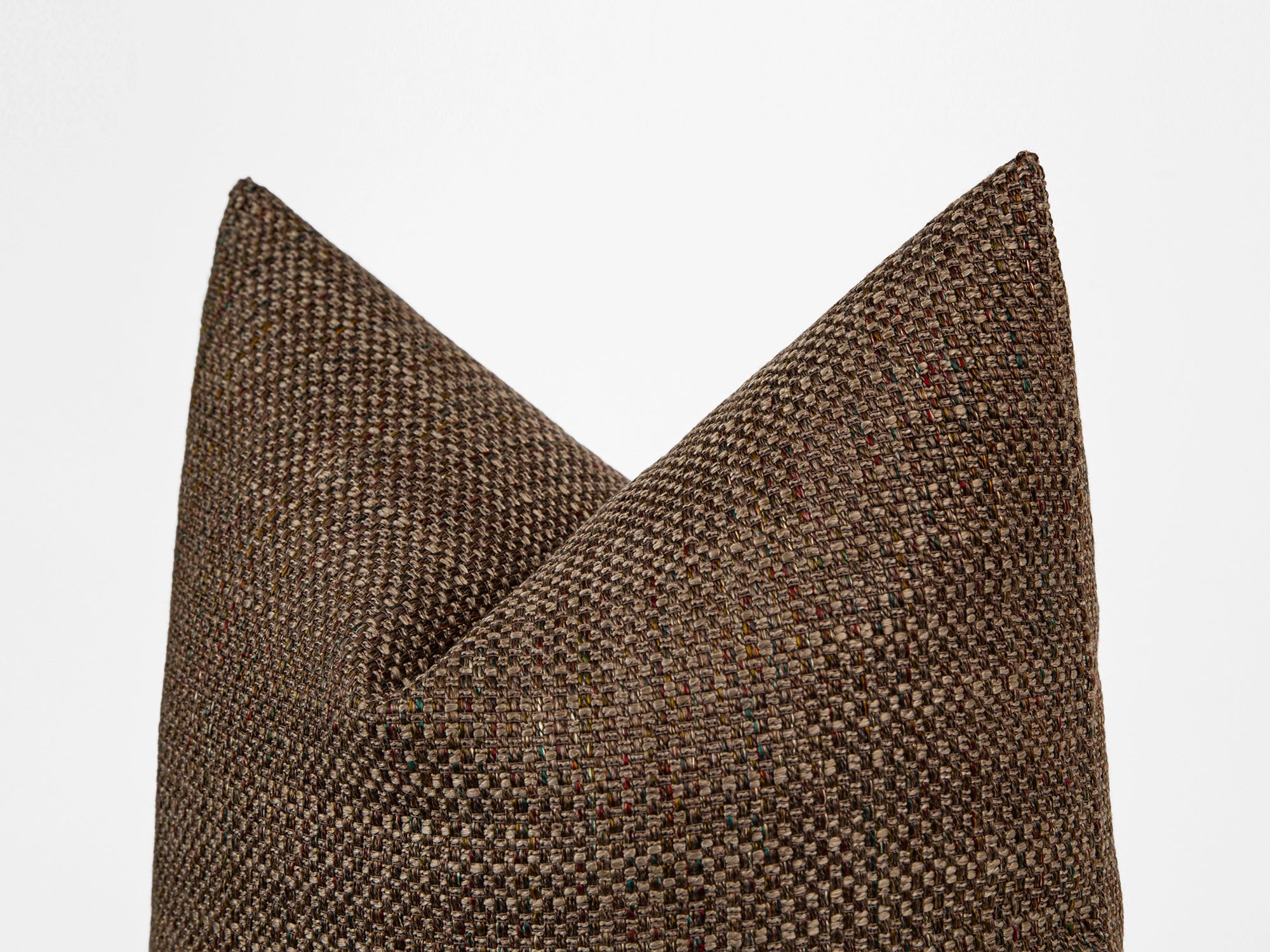 Dark Brown Throw Pillow Cover