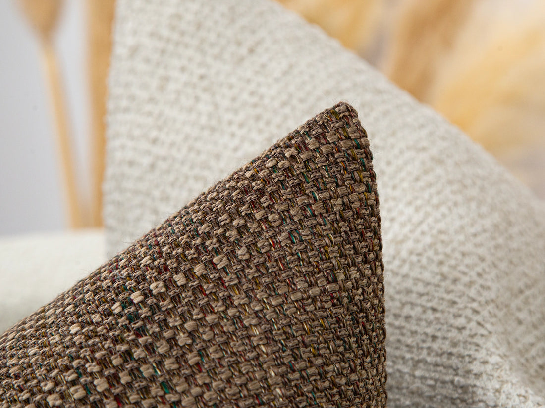 Dark Brown Throw Pillow Cover