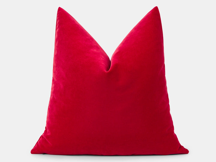 Dark Fuchsia Velvet Pillow Cover