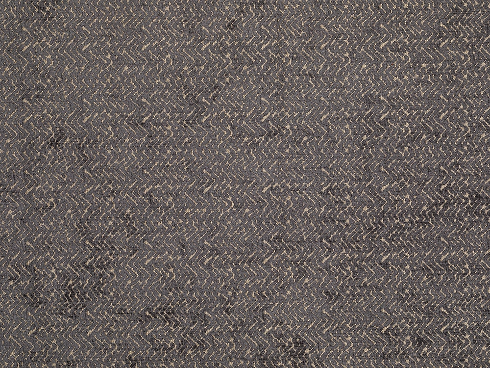 Dark Gray Chevron Upholstery Fabric - Nexus Chevron