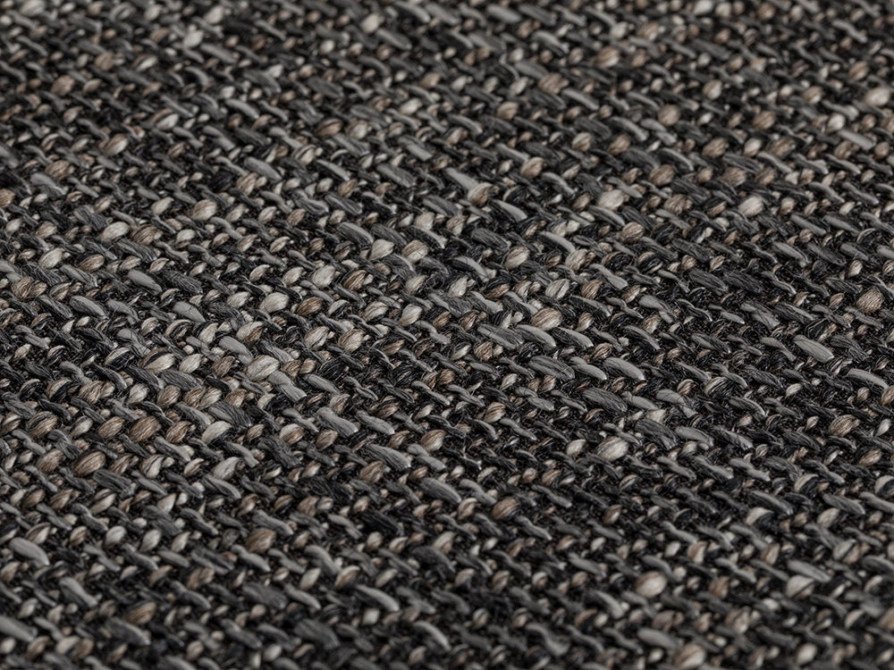 Dark Gray Woven Upholstery Fabric - Harvest