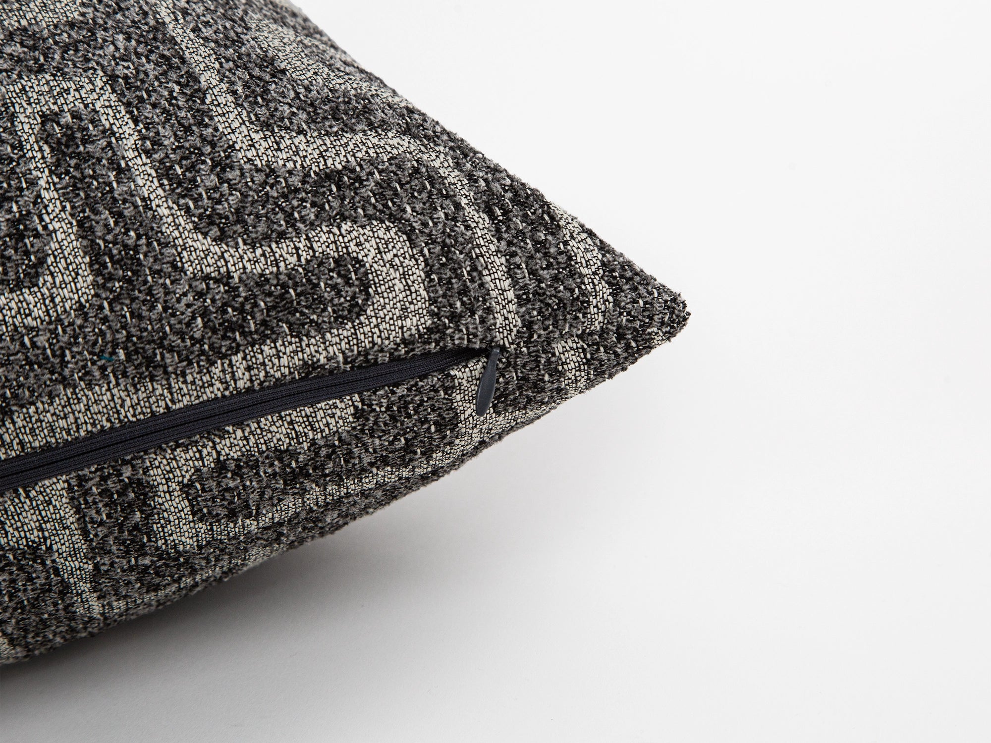 Dark Gray Maze Pillow Cover – Tessera